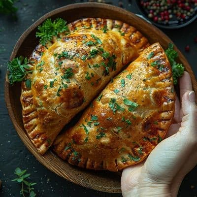 ¿Cena sana? Tus empanadas vegetarianas con proteína completa