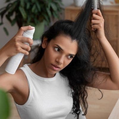 Un tipo de cabello mixto que necesita dos rutinas distintas a la vez